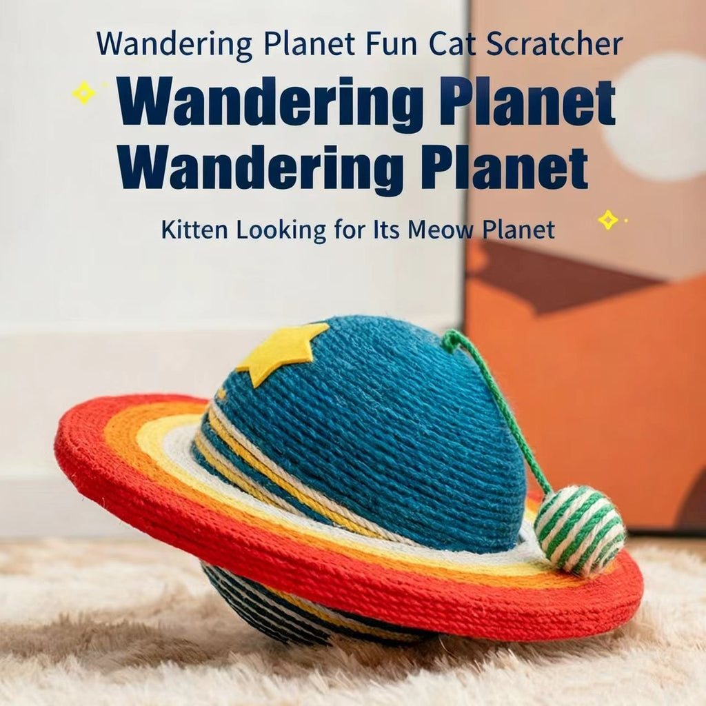 Oversized Planet Cat Scratcher