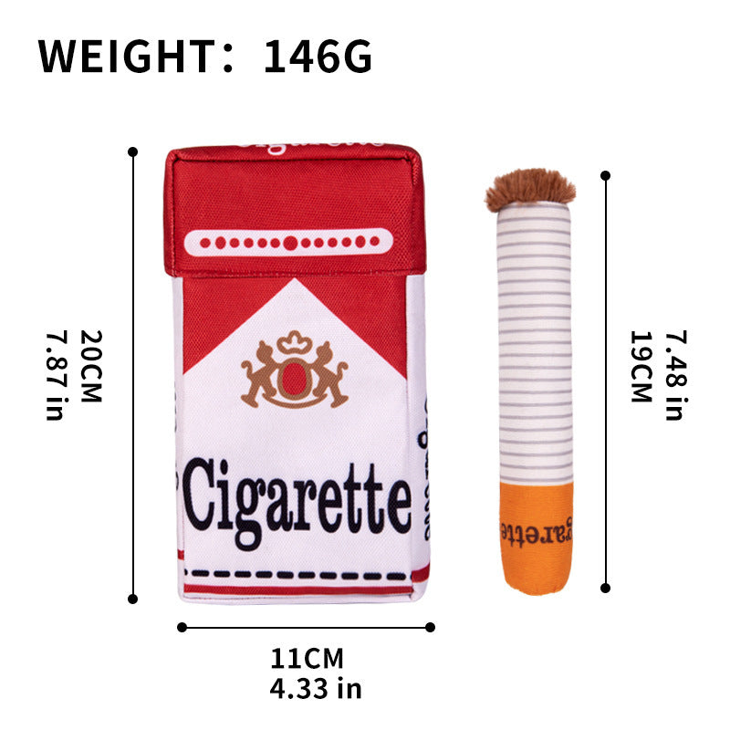 Cigarette-shaped Dog Toy
