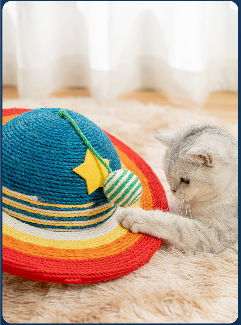 Oversized Planet Cat Scratcher