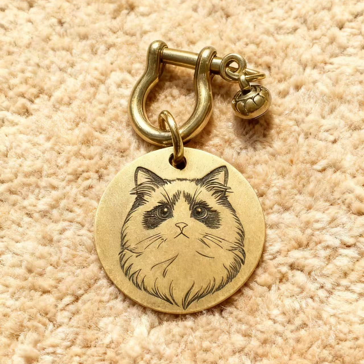 Cat Customized Name Tag and Toys Package