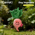 Plush Vegetable Dog Squeaky Toy