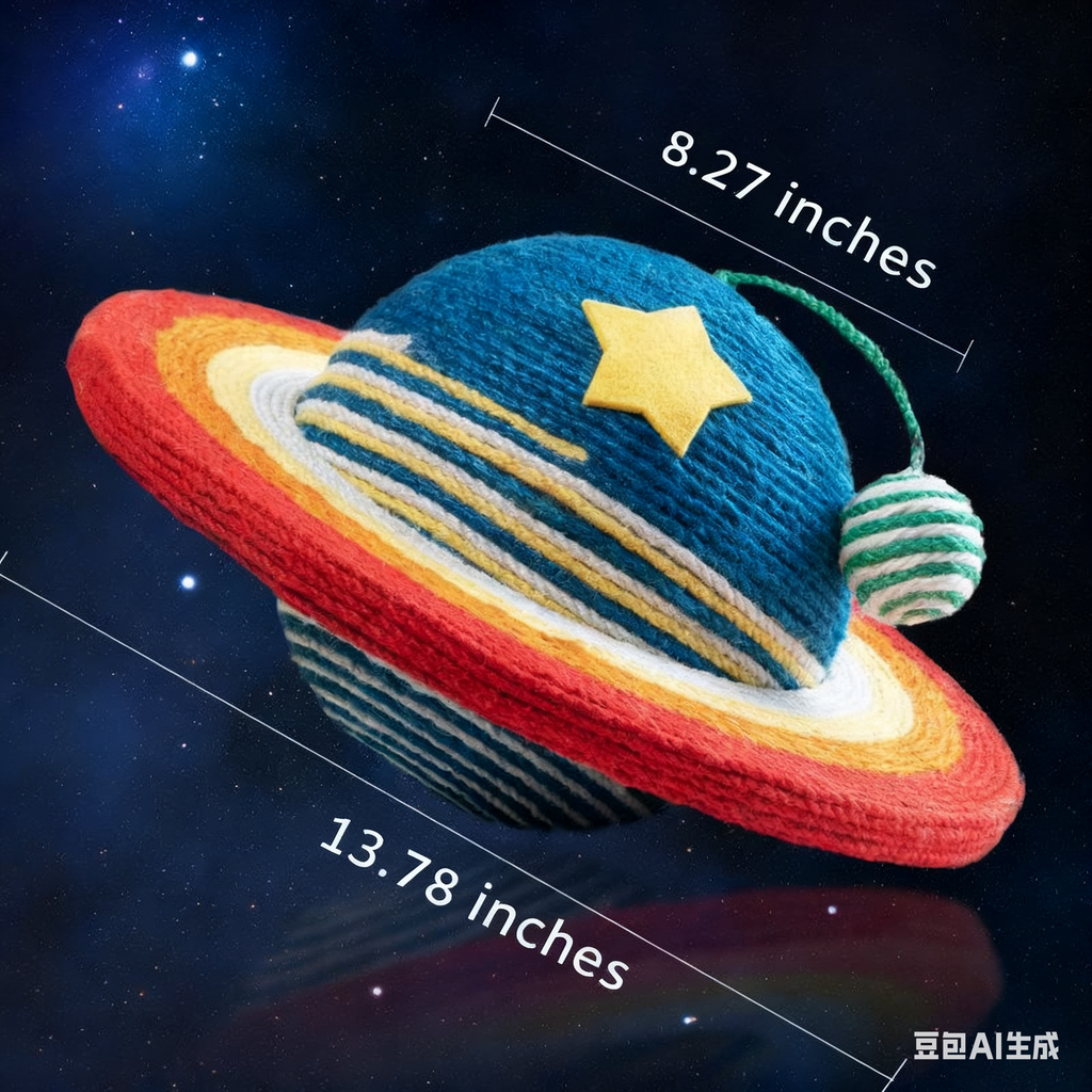 Oversized Planet Cat Scratcher
