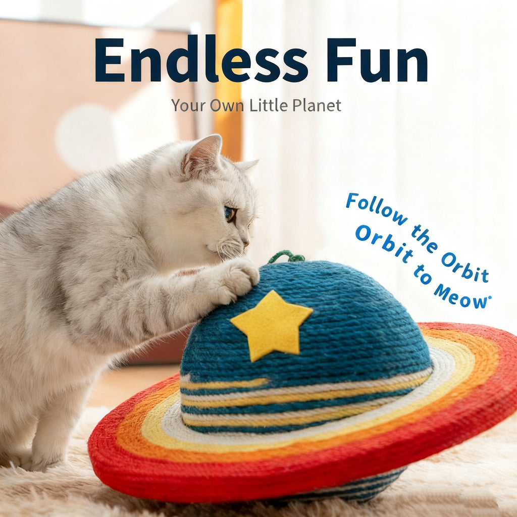 Oversized Planet Cat Scratcher