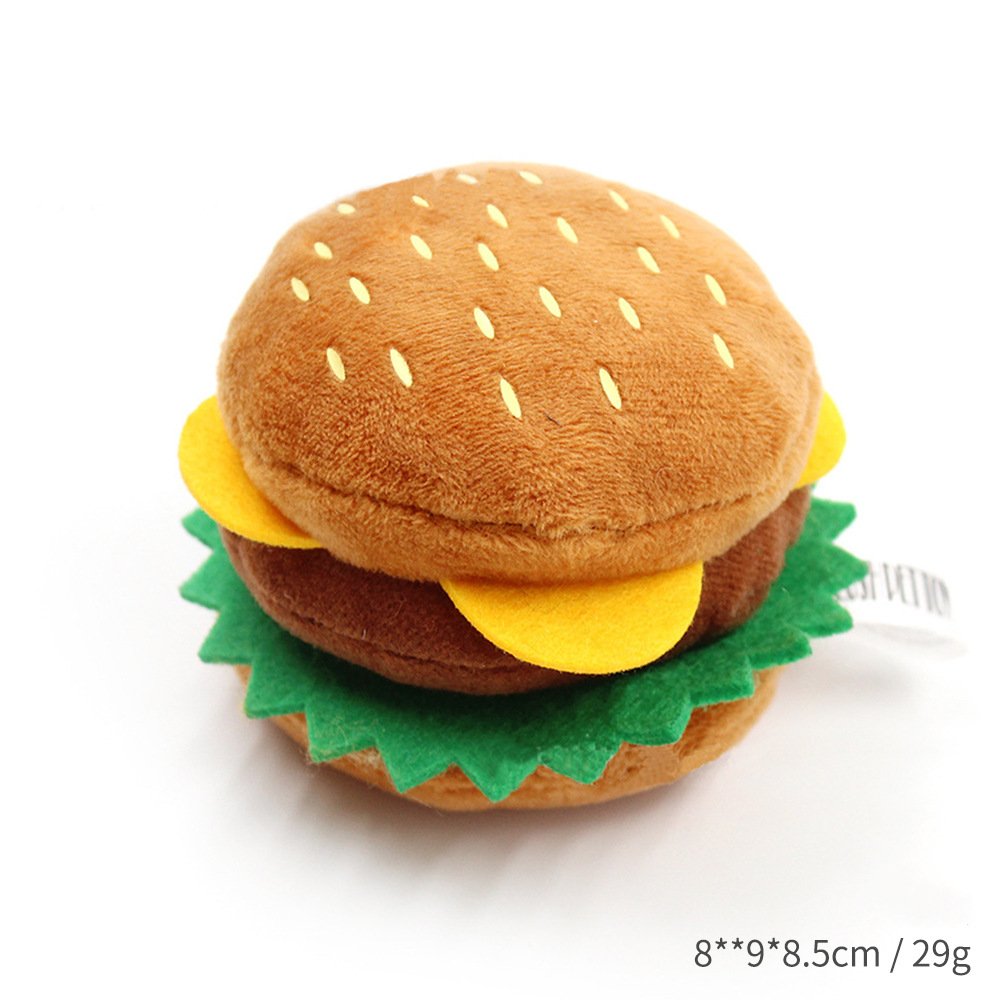 Food Series Chewable Plush Dog Toy