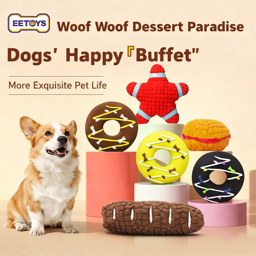 Dog Latex Squeaky Toys